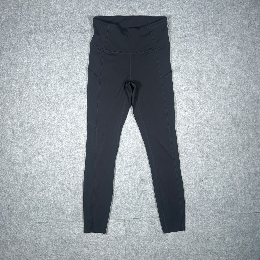 Lululemon Leggings Womens 4 Black Fast Free High-Rise Tight 25" Nulux Yoga Gym